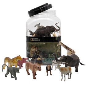 wild animal playset