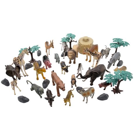 wild animal playset