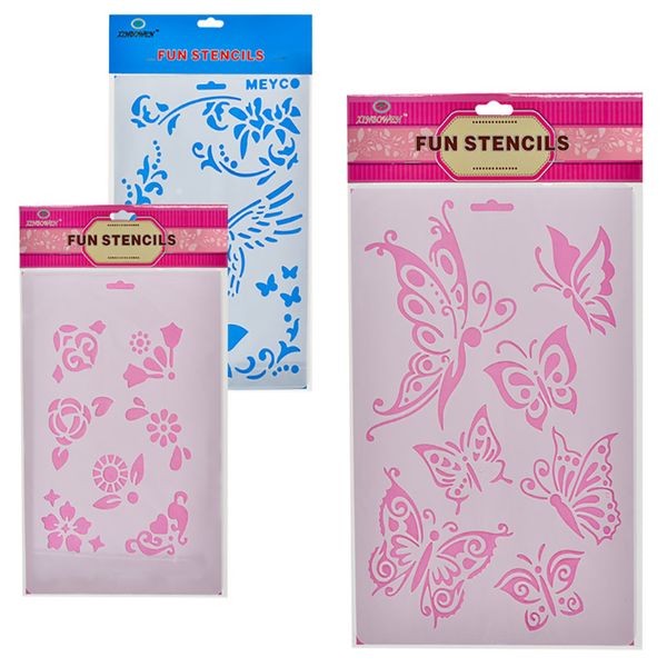 Bulk Pack X 6 Painting Stencil