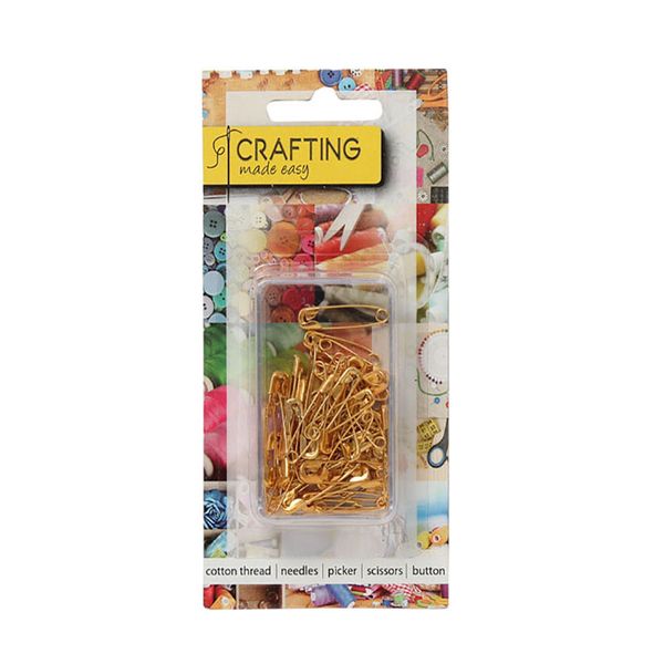 Bulk Pack X 6 Safety Pins 50 Small