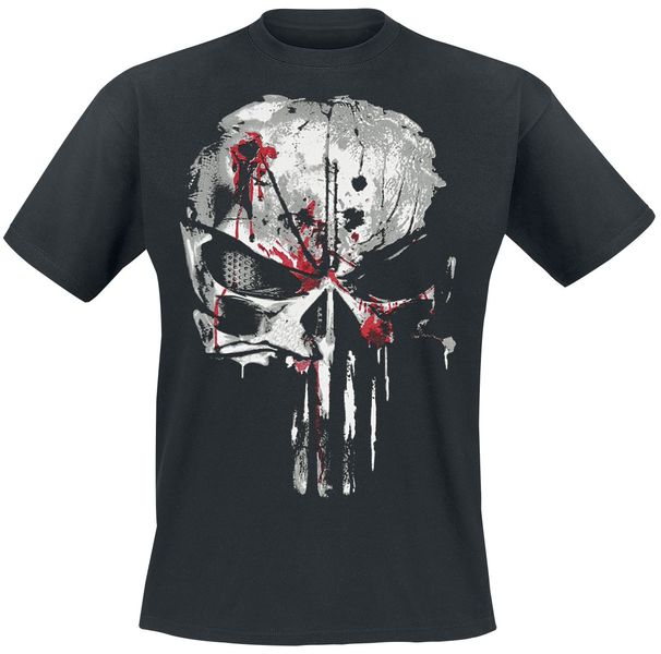 The Punisher Bloody Face T-Shirt