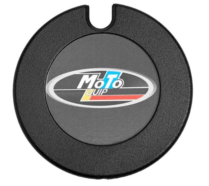 Motoquip Windscreen Universal Licence Disc Holder - Plain Black