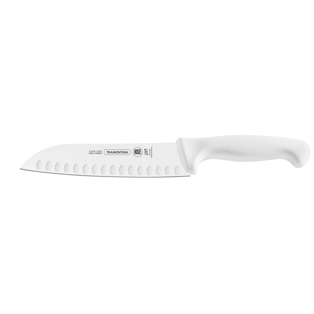 Tramontina Professional 20cm Cooks/Santoku Knife White Handle Shop