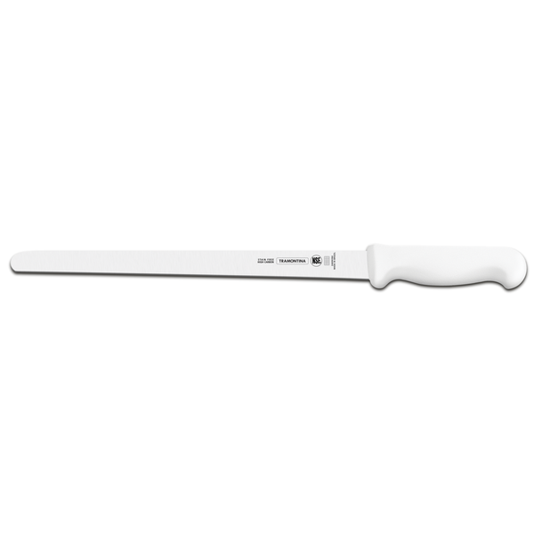 Tramontina Professional 30cm Ham Slicer Smooth Edge - White Handle
