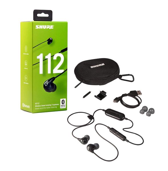 Shure SE112-K-BT1 - Bluetooth In-Earphone Set