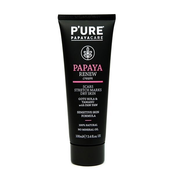 P'URE Papaya Skincare Papaya Renew Cream 100g