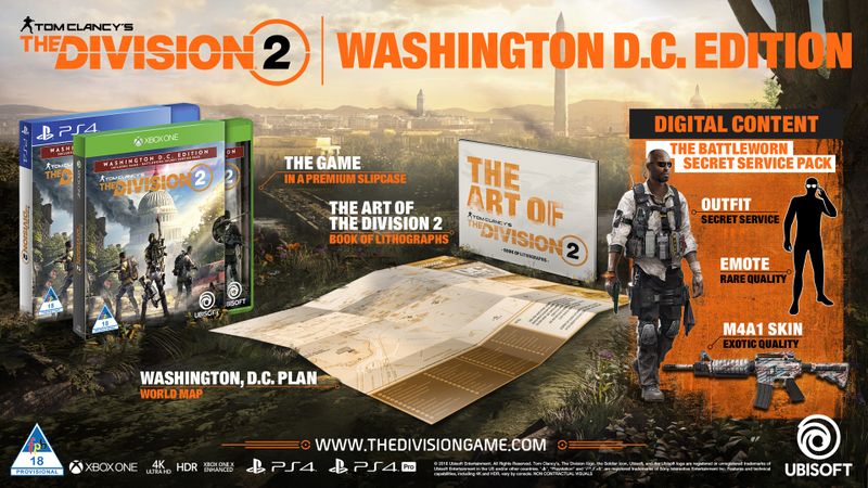Tom Clancys: The Division 2 - Washington Dc Edition (PS4)