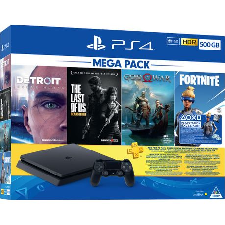 ps4 console with fortnite bundle