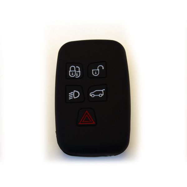 Silicone Car Key Protector - Land Rover &amp; Range Rover Type 2 - Black