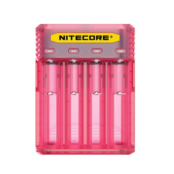Nitecore Q4 Battery Charger - Pink