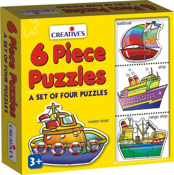 Creative's 6 Piece Puzzles