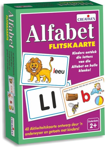 Flitskaarte - Alfabet