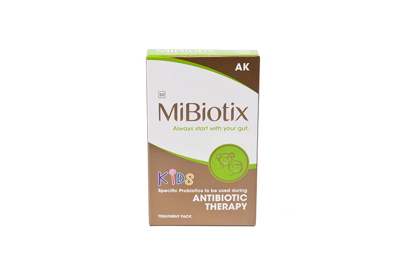 MiBiotix AK Antibiotic Therapy "Always start with your gut