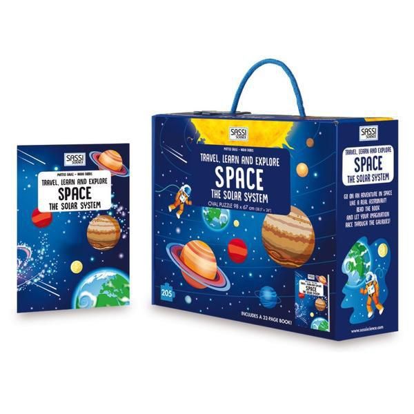 Space &amp; Solar 200pc Puzzle &amp; Book