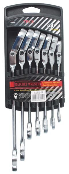 Ratchet Spanner Flexible 7 Piece Set