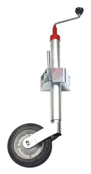 Heavy Duty Long Jockey Wheel - 350kg Capacity (965-1330mm)