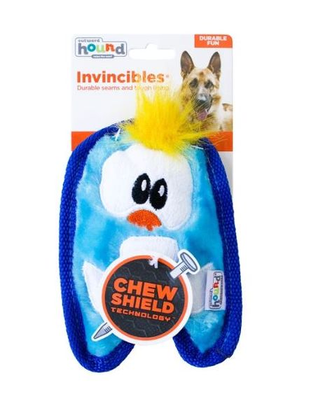 Outward Hound Toy Invinc Penguin Mini Turquoise