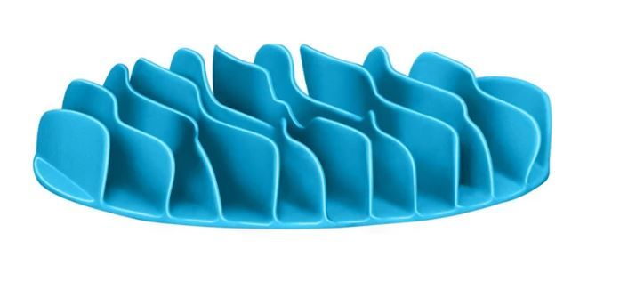 Outward Hound Feeder Slow Fun Teal Mini