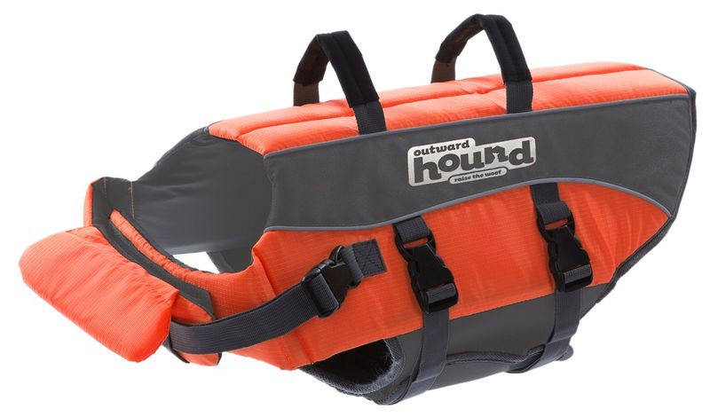 Outward Hound Life Jacket Ripstop Orange Xsmall