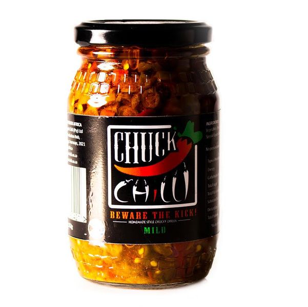 Chuck Chilli Chunky Chillies - 350ml - Mild