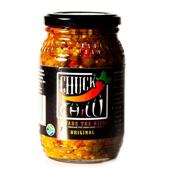 Chuck Chilli Chunky Chillies - 350ml - Medium