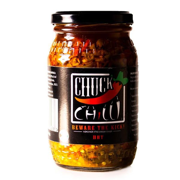 Chuck Chilli Chunky Chillies - 350ml - Hot
