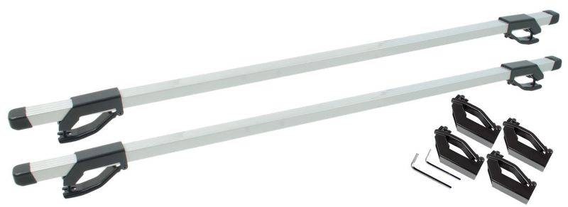 Universal Fit Aluminium Roof Bars - 120cm Long