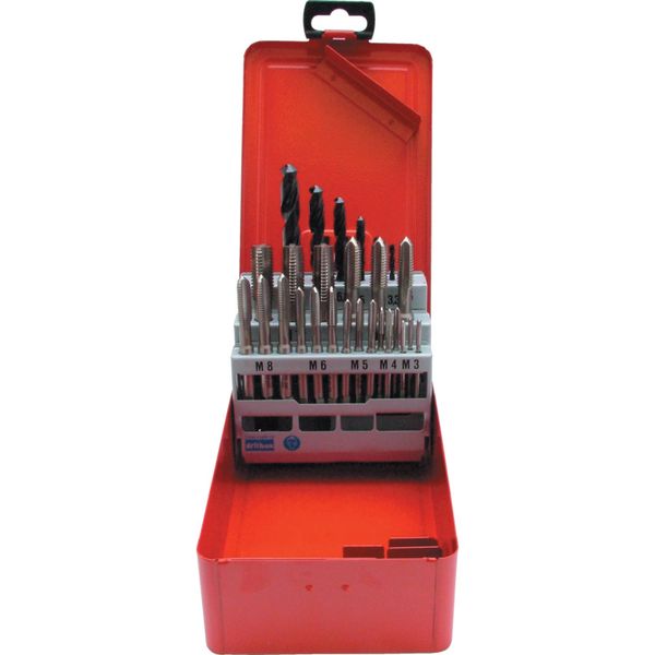 Sherwood Set Of 28 Hss Metric Drills Taps