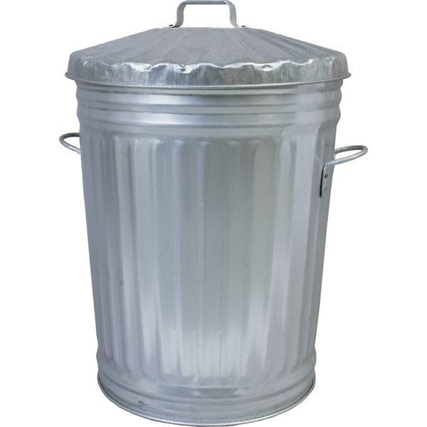 Kennedy 18Inch Galvanised Dustbin Cw Lid