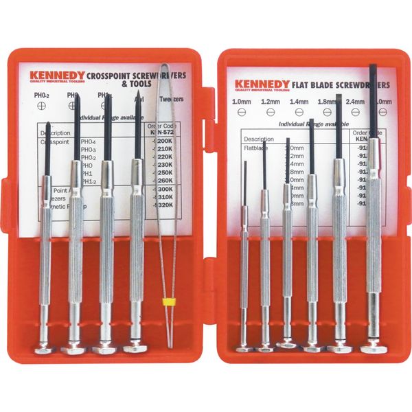 Kennedy 11 Pce Precision Screwdriver Tool Set