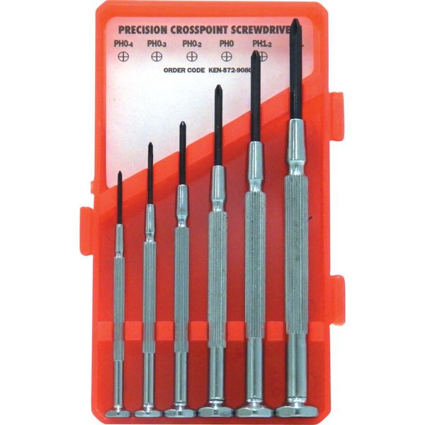 Kennedy 6 Pce Precision Screwdriver Tool Set
