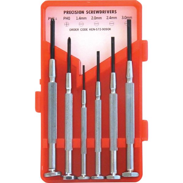 Kennedy 6 Pce Precision Screwdriver Tool Set