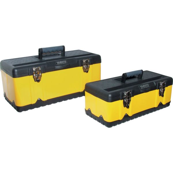 Yamoto 470Mm 582Mm Yellow Metal Toolbox Set 2 Pce