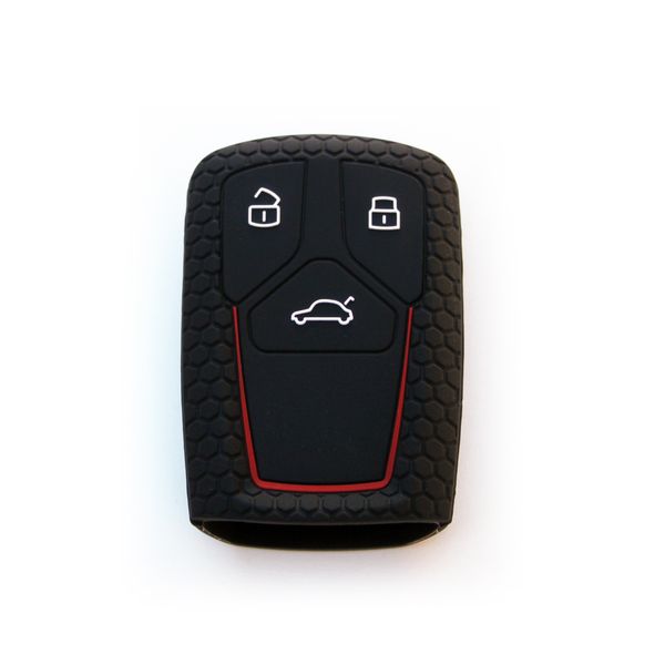 Silicone Car Key Protector - Audi B9 Keyless Entry - Black