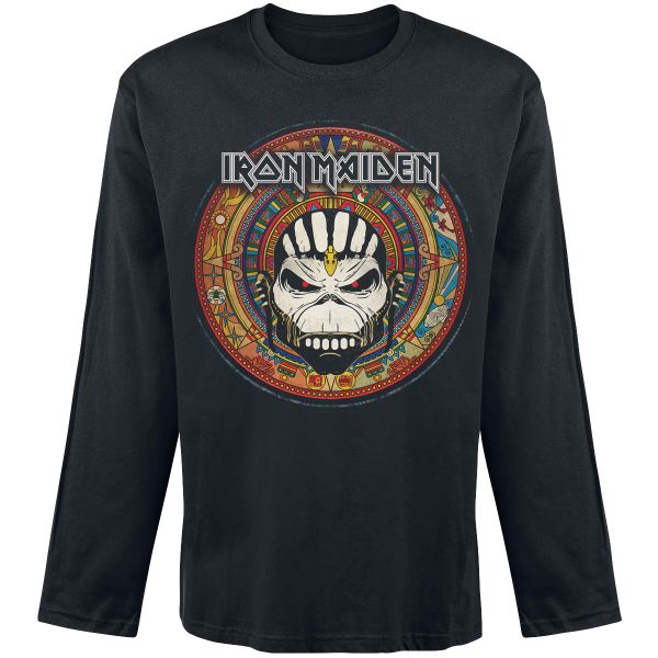 Rock Ts Iron Maiden MYSO Altered Calendar Long Sleeve