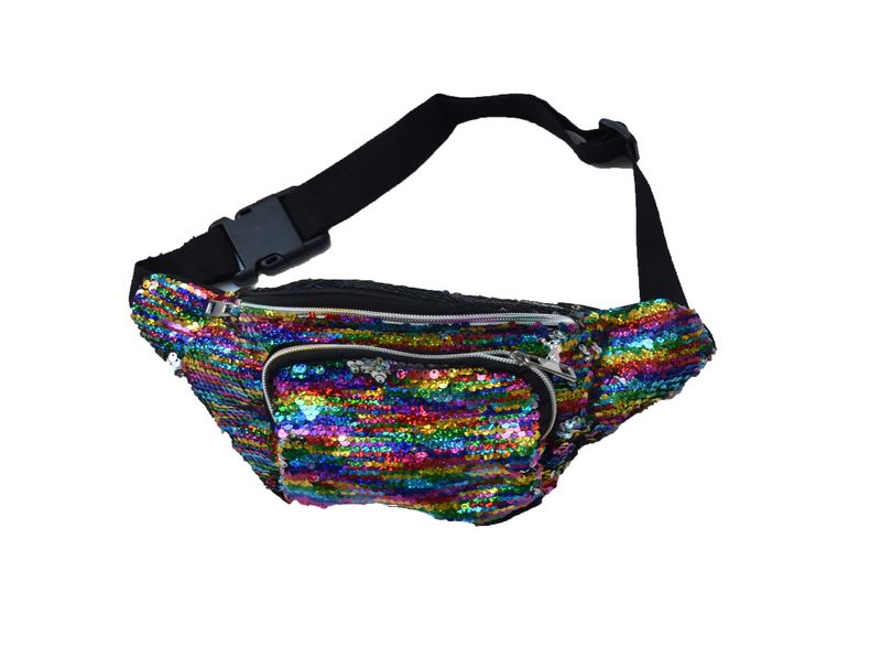SKA Glitter Rainbow Moonbag