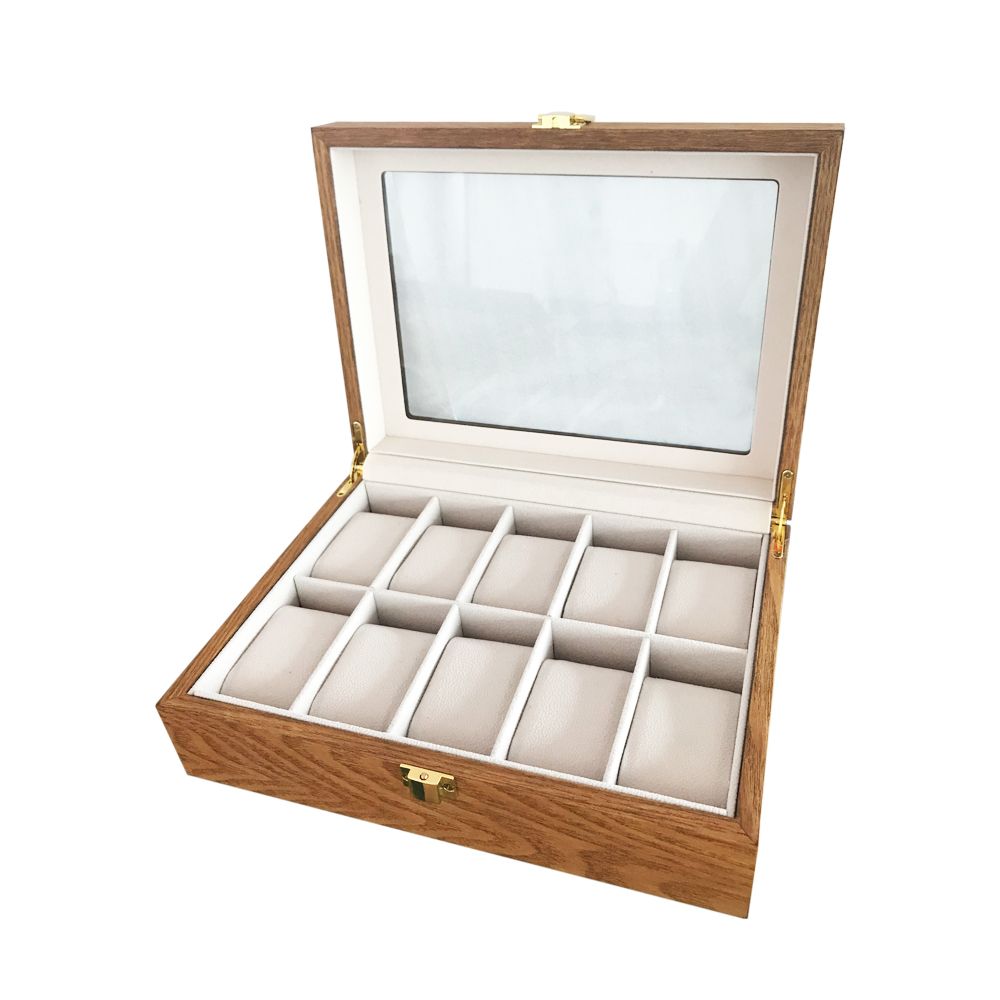 10 Slots Wooden Watch Storage Organizer Shop Today. Get it Tomorrow