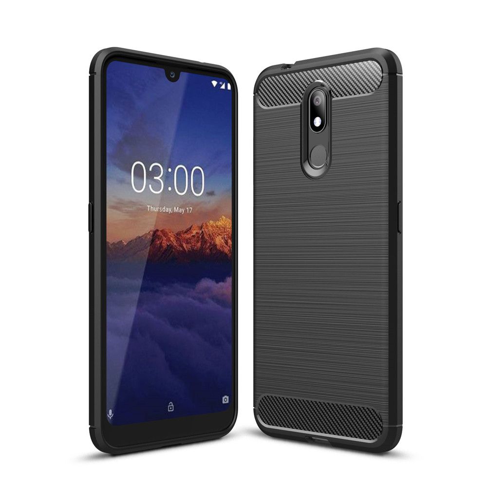 Custodia NOKIA 3.2 Cover trasparente e pellicola in vetro temperato