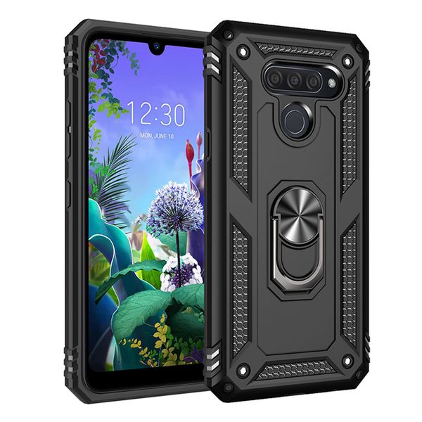 Military Grade Shockproof Magnetic Stand Case For Samsung Note 10 Black