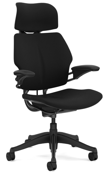 Freedom Task Chair with Headrest - Fabric