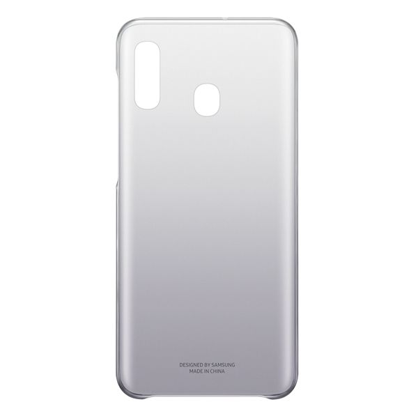 Samsung Galaxy A20 Gradation Cover - Black