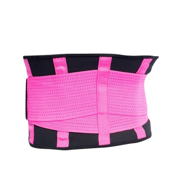Sweat Waist Trainer Shaper Slimming Belt - Pink