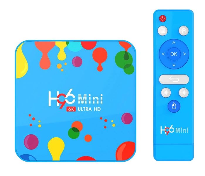 H96 mini H6 Android 9.0 (4+128) Colourful TV box