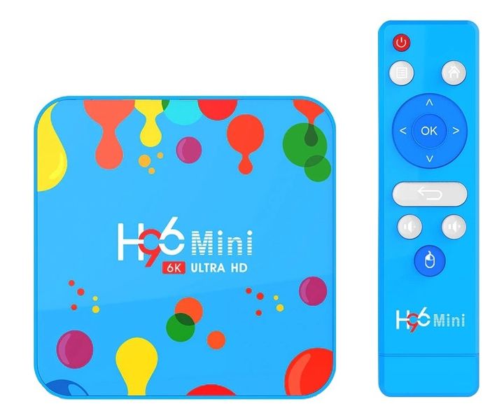 H96 mini H6 Android 9.0 (4+32) Colourful TV box