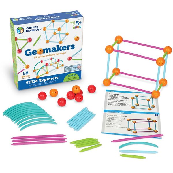 Learning Resources - STEM Explorers Geomakers Shape Building Set