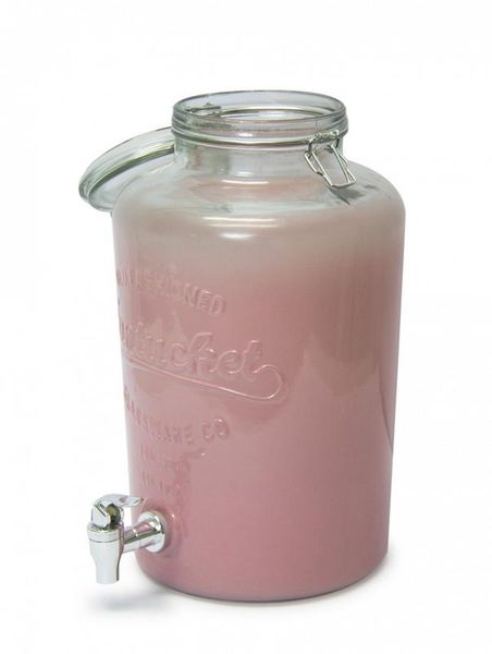 Fine Living Vivant Beverage Dispenser - Pink Frosting