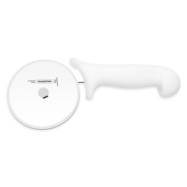 Tramontina Pizza Cutter with White Handle