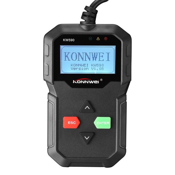 Konnwei KW590 OBDII Diagnostic Scanner Engine Fault Code Reader