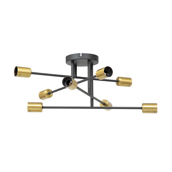 The Lighting Warehouse - CSFM Acrox 8 Light Light S/Brass - 23872SB