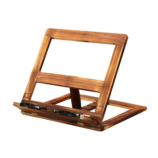 Foldable Wooden Cookbook Easel &amp; Bookrack Holder